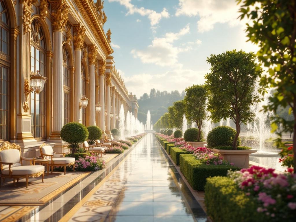 Visiting the Palace of Versailles in France